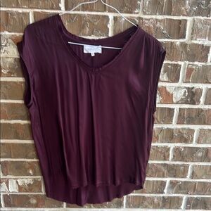 Dear John Women's Purple Distressed Top